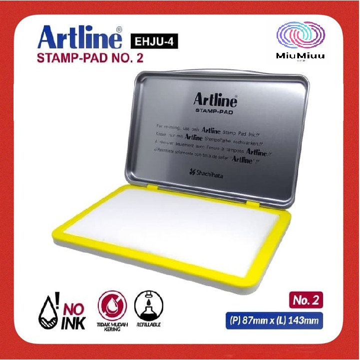 

STAMP PAD NO.2 ARTLINE EHJU 4