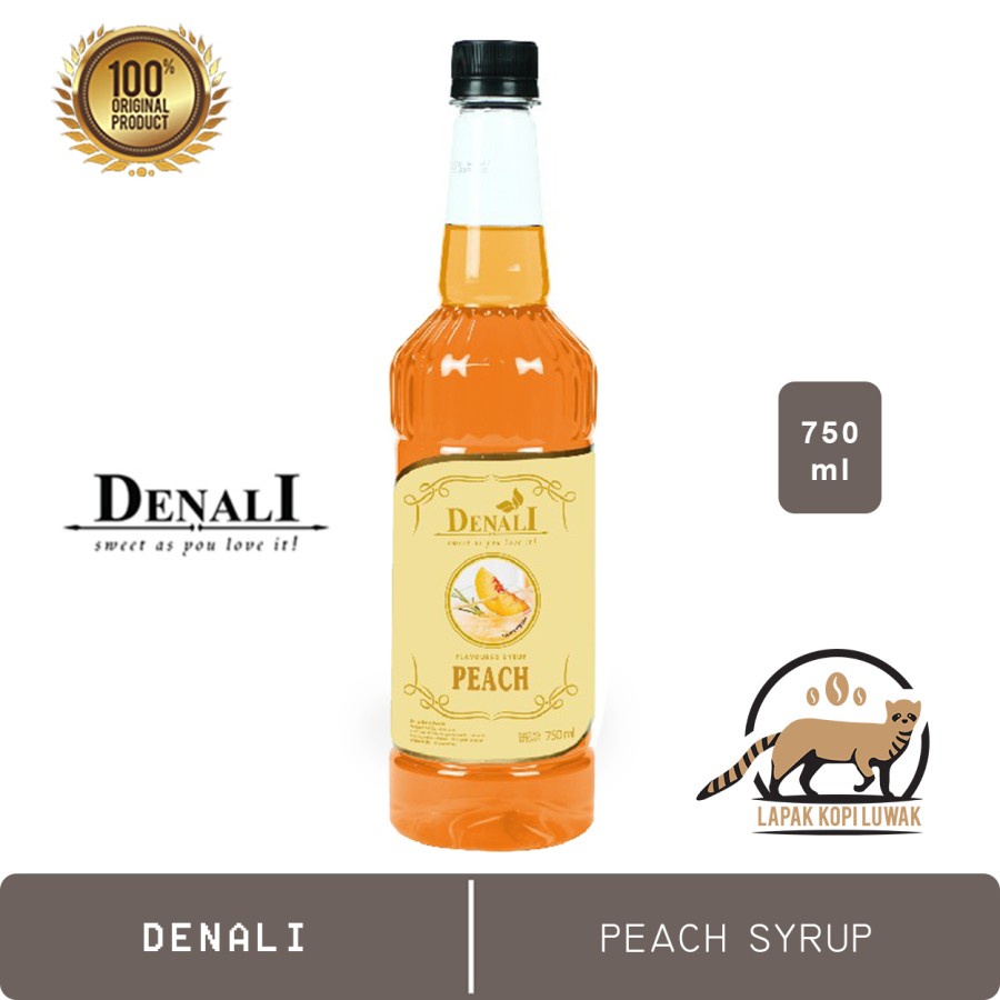 

Denali Syrup rasa Peach