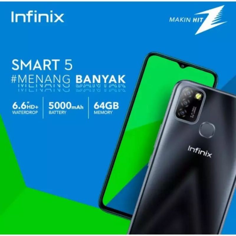 infinix smart 5 smart5 smart6 smart 6 smart7 smar 7 2/32 ram 2gb 3gb 3/64 garansi resmi