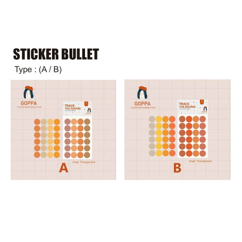 

Color Palette Sticker / Sticker Journal / Sticker Scrapbook