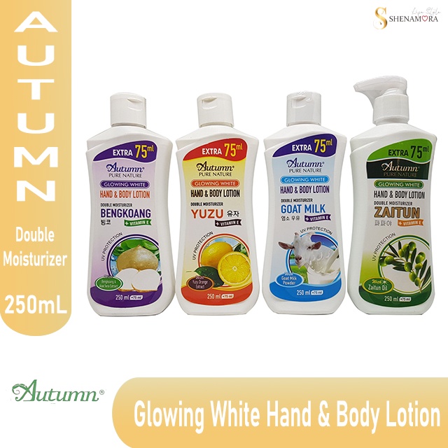 Autumn Glowing White Hand &amp; Body Lotion 250 ml ( Extra +75 ml )