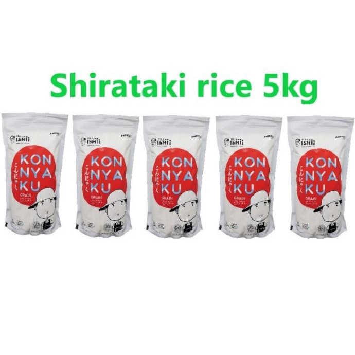 

Big Sale Shirataki Konnyaku Rice Kecil 5kg / Beras Diet Konyaku harga hemat Big Sale