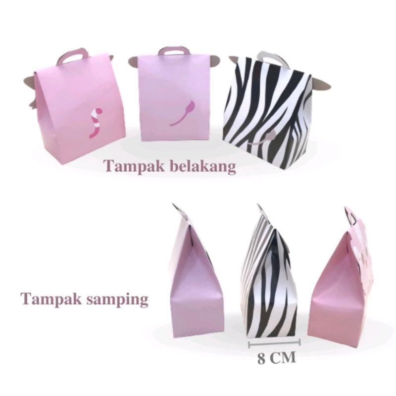 Snack Ultah Animal || Bingkisan Ultah Animal || Paper snack animal