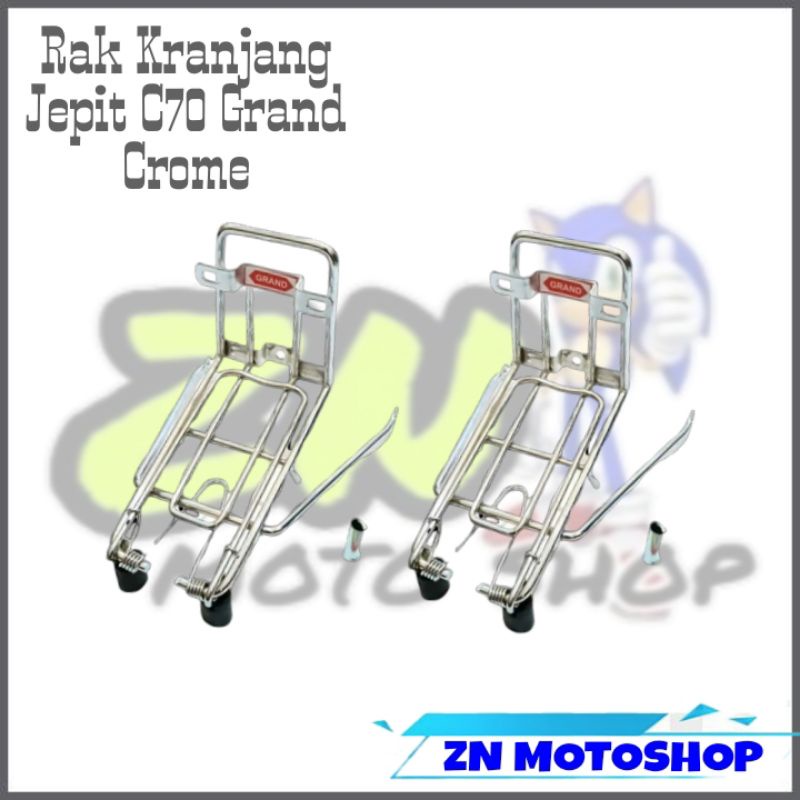 Rak Kranjang Jepit Kranjang Bagasi Depan Sepeda Motor Honda Astrea Grand