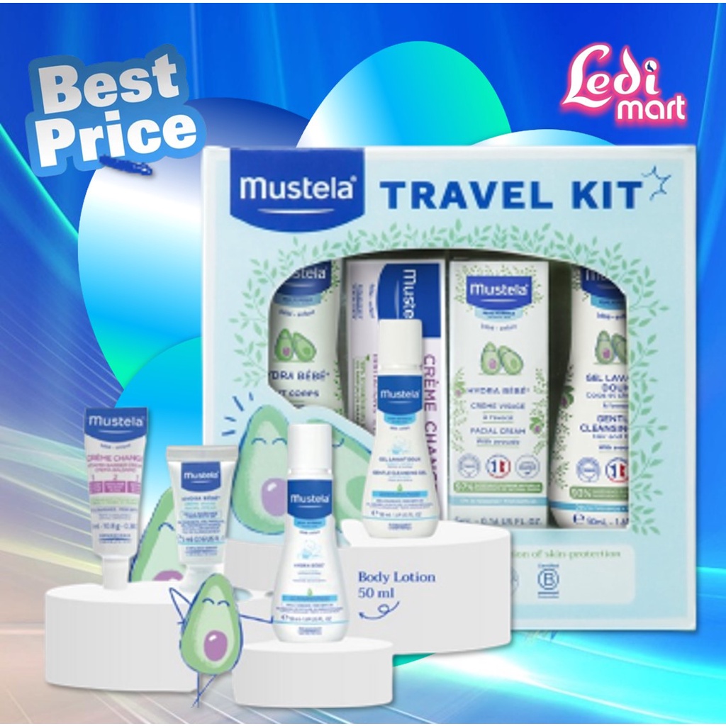 ORIGINAL Mustela Baby Care Series / Mustela Perawatan Bayi / LEDI MART