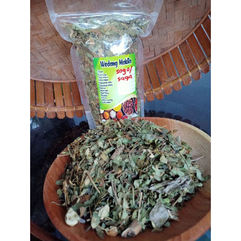 Daun saga kering / daun sogo kering 100g