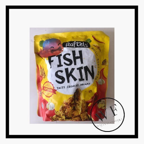 

Raftels Fisk Skin/ Snack Kulit Ikan/ Spicy Fish Skin 75g