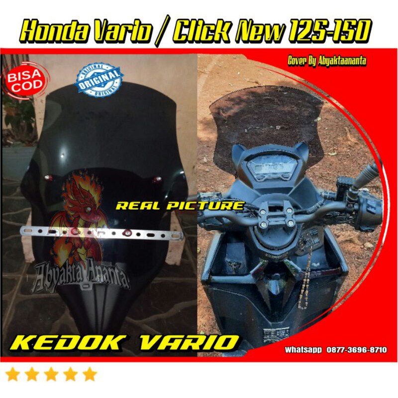 Kedok windshield versys for Honda vario New 150 125