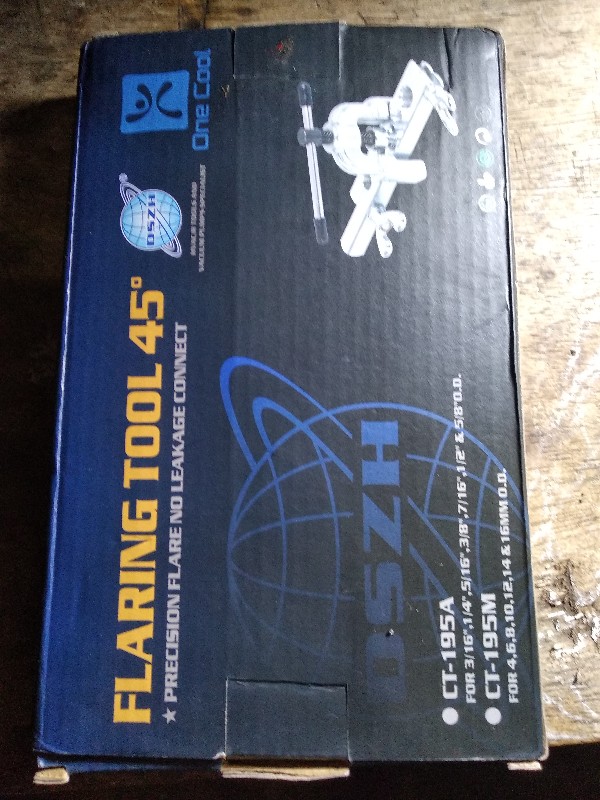 Flaring Ac Single Ct195 Flaring Tool Pemekar Pipa Tembaga