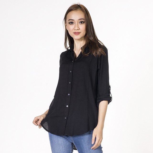 

C2 Garvey Black Casual Shirt