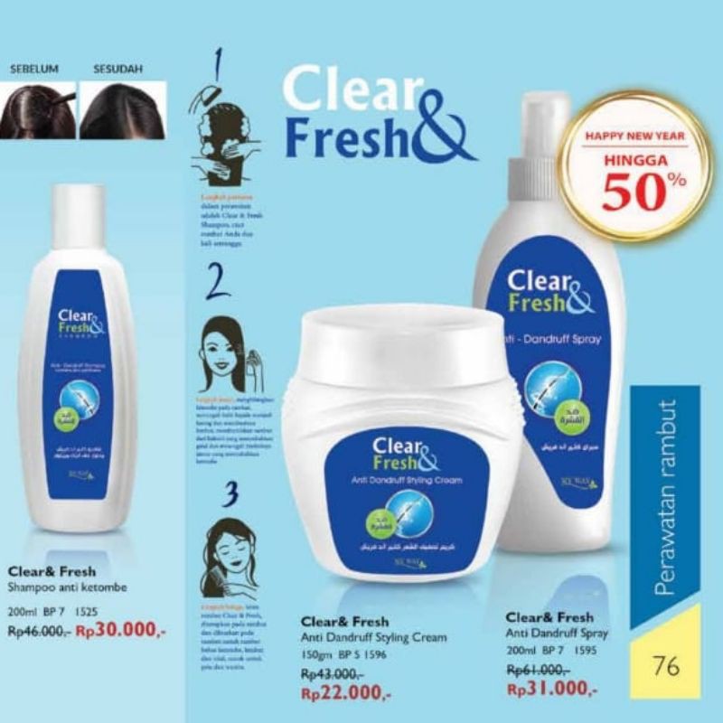 Clear & Fresh Shampoo / My Way