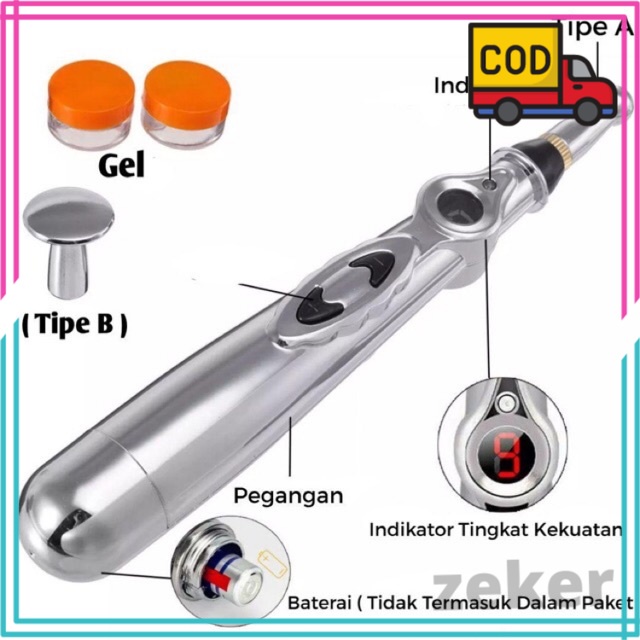 Pen Akupuntur Elektrik Pena Akunpuntur Electric - Alat Terapi Pijat Pena