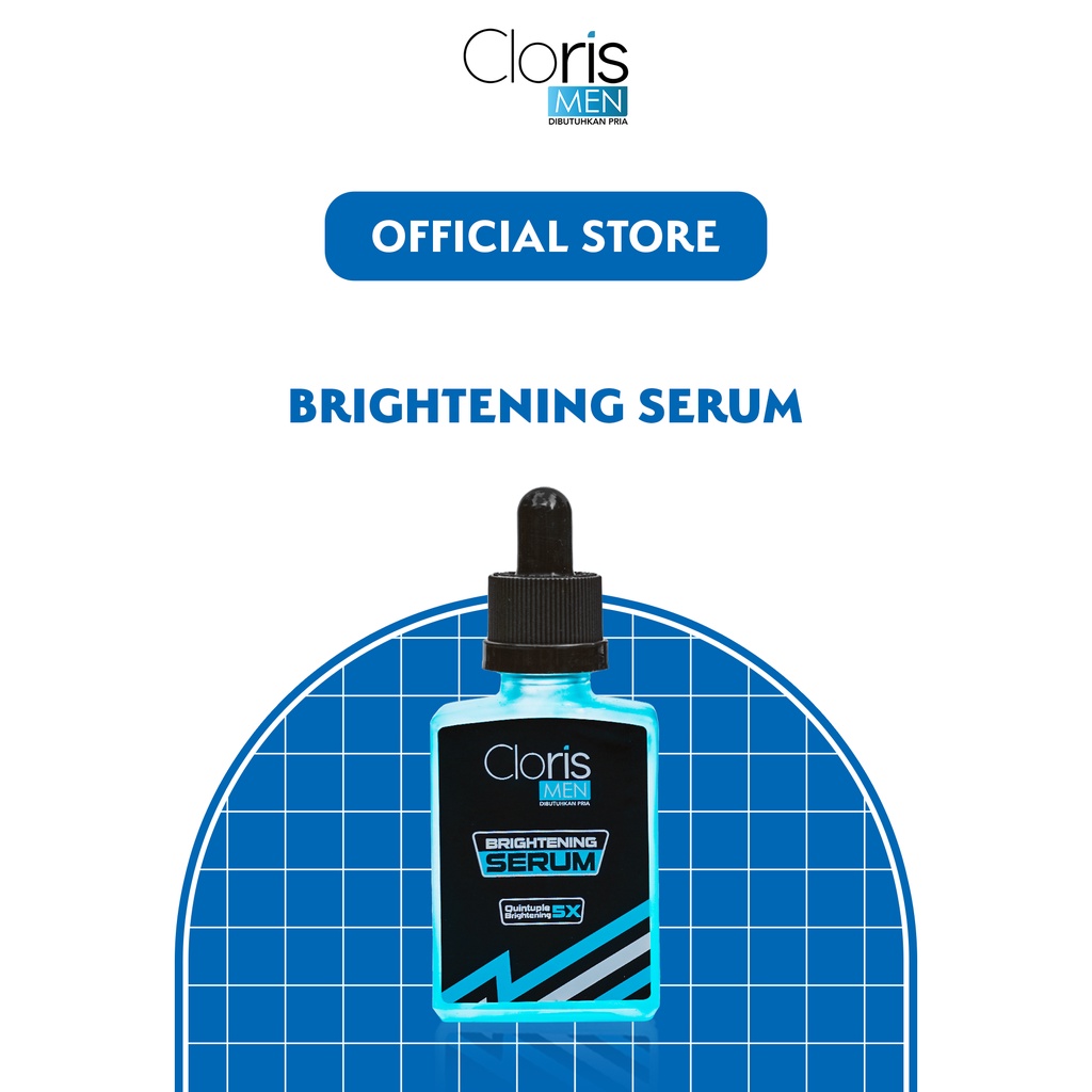 Clorismen Brightening Serum - Serum Wajah Pria Untuk Mencerahkan & Memudarkan Bekas Jerawat Yang Menghitam