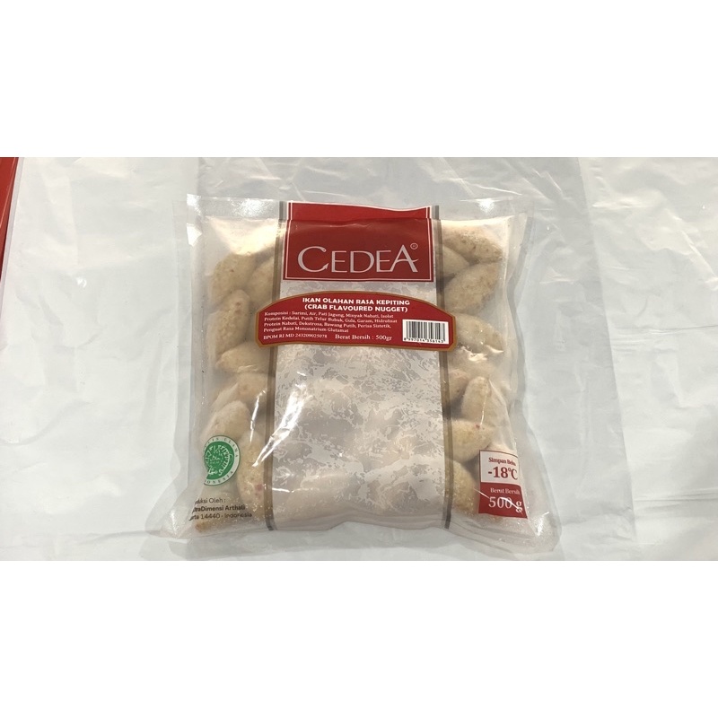

Cedea Nugget Kepiting 500gr STS frozen