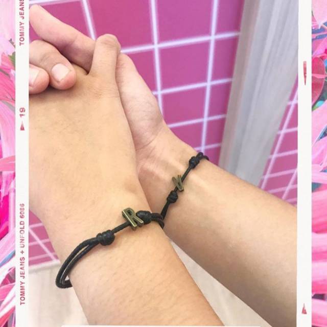 GELANG HURUF COUPLE - GELANG INISIAL PERSAHABATAN