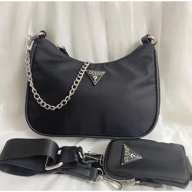 GUESS BAG/ TAS GUESS with POUCH/ SLING BAG GUESS