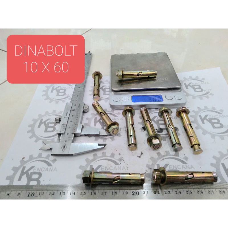 DINABOLT 10 X 65 / DYNABOLT 10 X 65 / BAUT TANAM 10 X 65