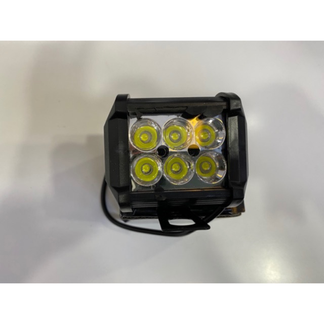 Lampu Sorot 6 mata Mini Junior Lampu Tembak Motor Universal use