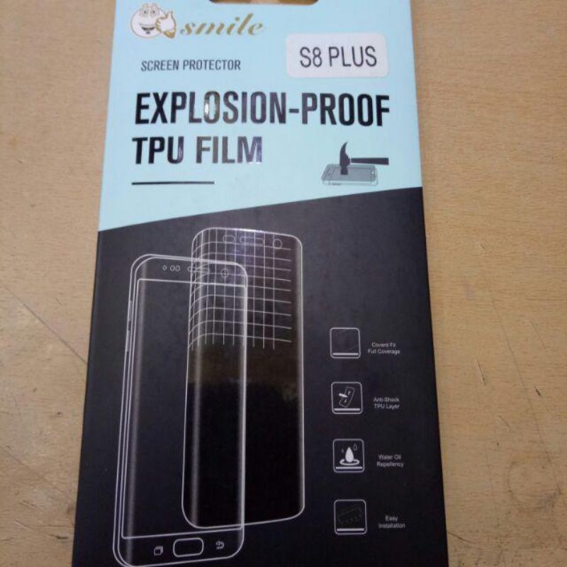 Antigores TPU SAMSUNG S10PLUS S10 S9PLUS S9 S8PLUS S8 S7EDGE S6EDGE screenguard explosion full cover