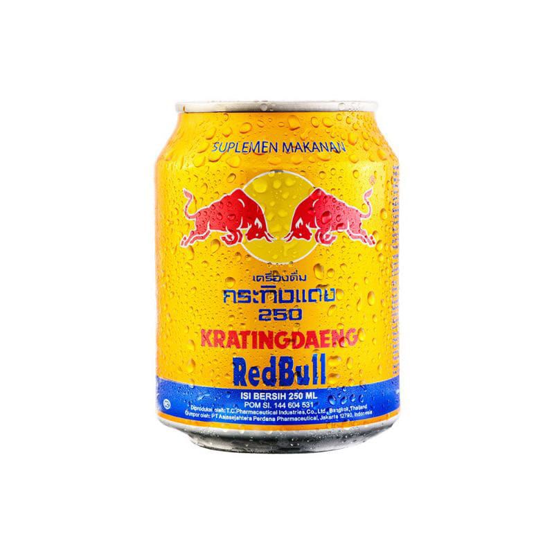 Kratindaeng Red Bull Kemasan 250ml (1 Pack isi 6 pcs)