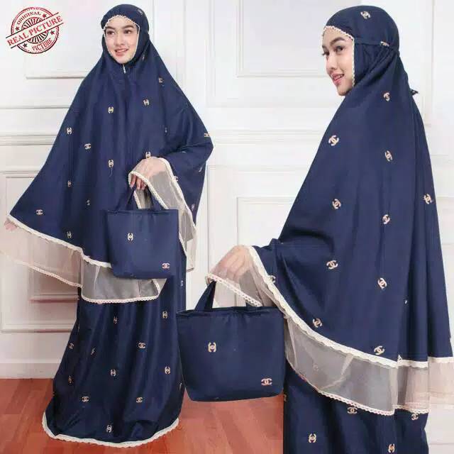 MUKENA CHANELS/MUKENA MURAH/MUKENA JUMBO/MUKENA KATUN/MUKENA BALI/GROSIR TANAH ABANG/FREE ONGKIR