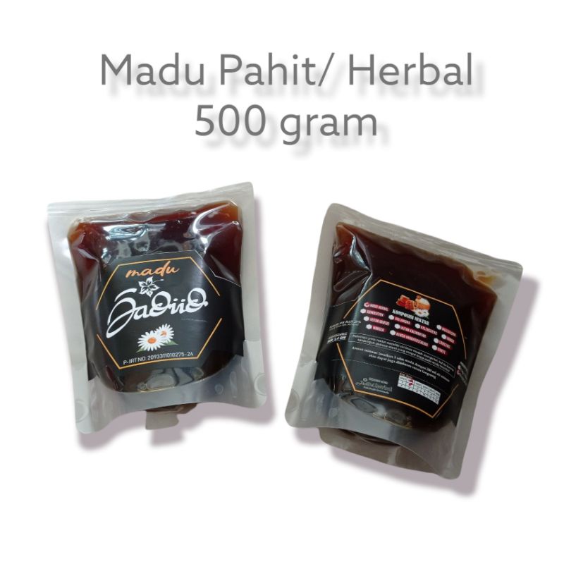 

Madu Hitam Pahit 500 gram