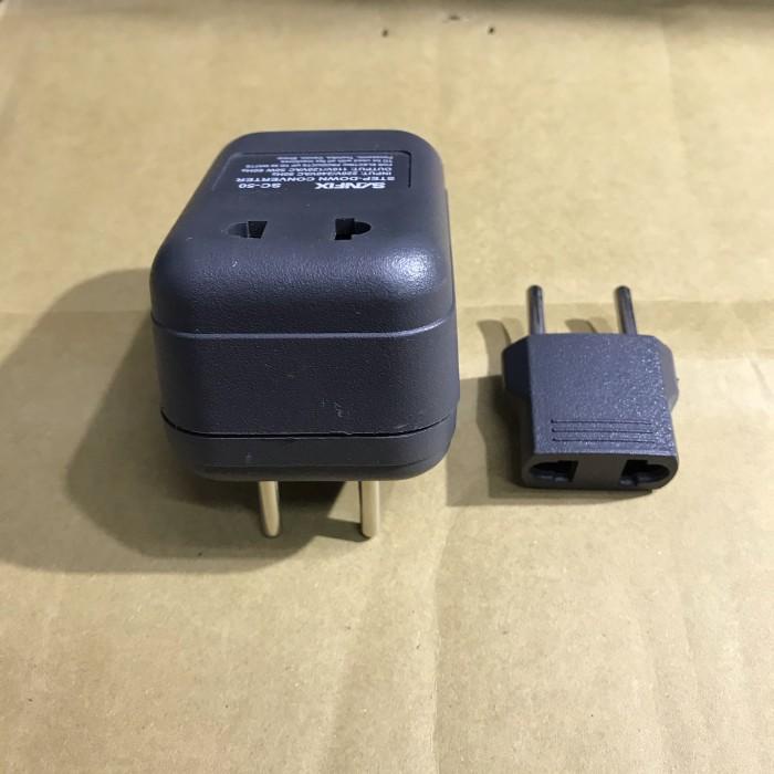 Step Down Konverter adapter colokan listrik 220v to 110v 50watt