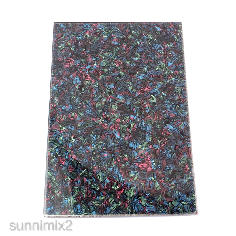 Abalone Acoustic Guitar Pickguard - Lembaran Abalone Custom Untuk Pickguard Gitar Akustik Shopee Indonesia