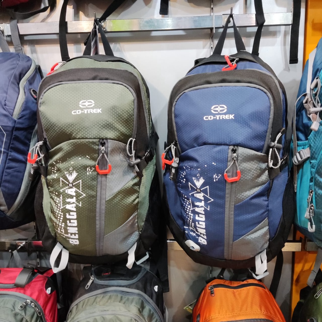 Tas Ransel / Daypack Co-trek Benggala 30L Include Rain Cover Original Terlaris