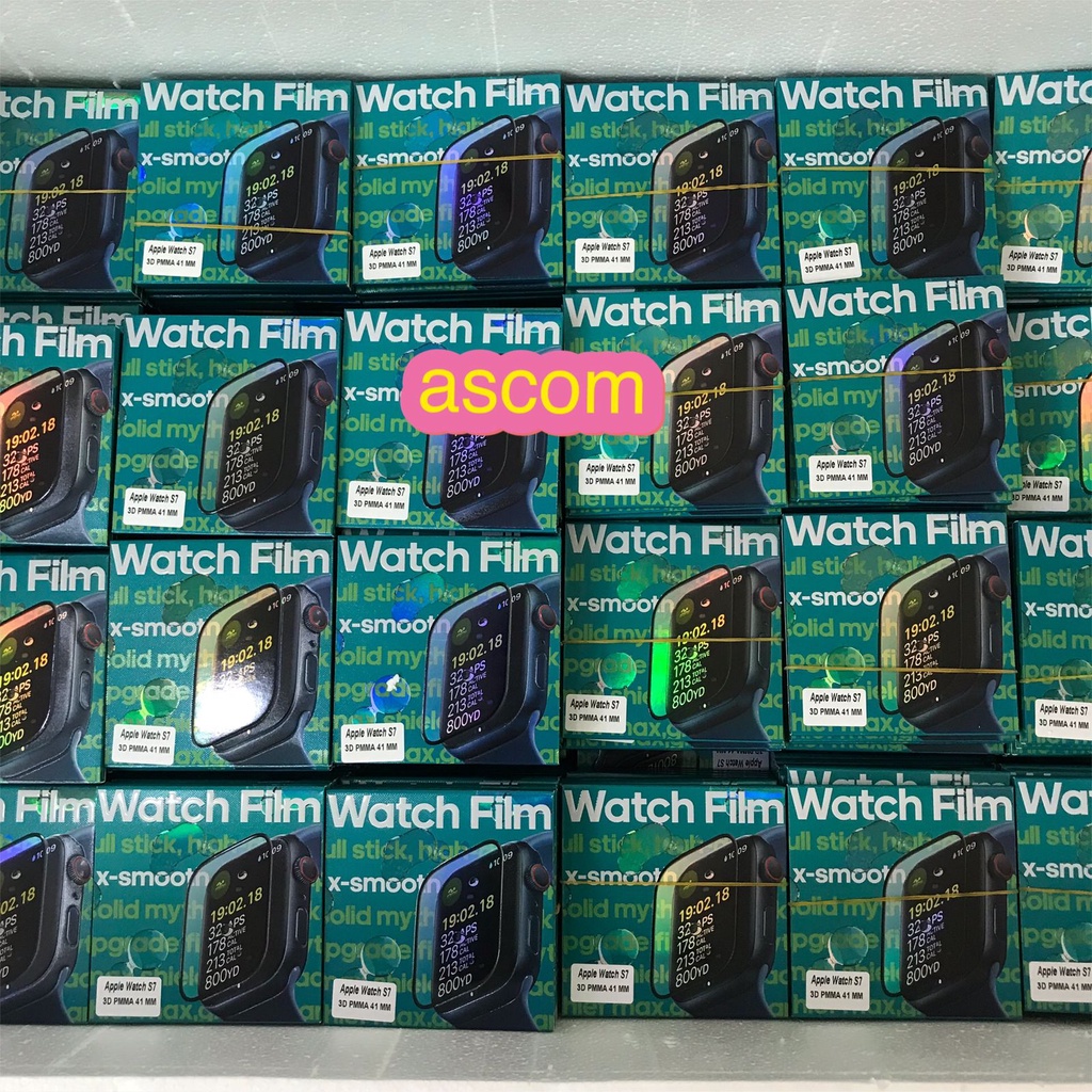 Pmma Bahan TPU Apple Watch S7 41mm | S7 45mm Iwatch Anti Gores Nano Glass