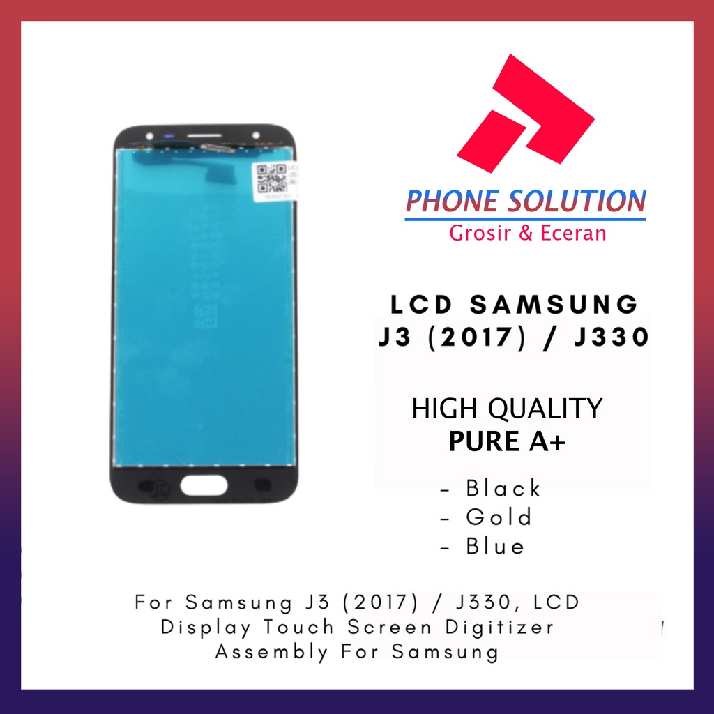 LCD Samsung J3 2017 / LCD Samsung J330 Fullset Touchscreen // Supplier LCD Samsung - Garansi 1 Bulan