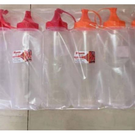 Botol kecap 1 liter/botol saos/tempat saos/kecap gede / Botol kecap jumbo