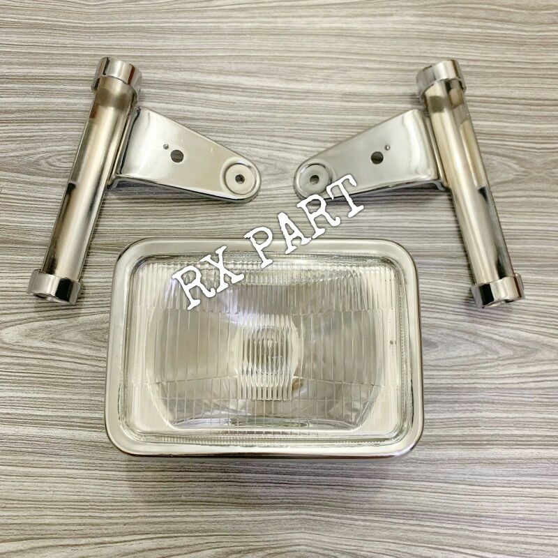 Lampu Depan / Headlamp RX KING COBRA / RX KING LAMA + Kuping Lampu RX KING COBRA / RX KING LAMA
