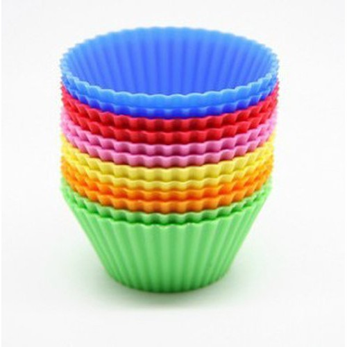 Barnik88 Cetakan Puding / Kue / Coklat Silicone Bentuk Bulat