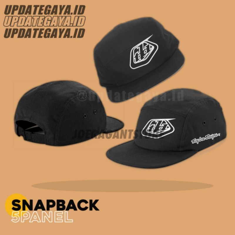 Topi Troy Lee Design TLD 5 Panel / Topi Baseball Five Panel Snapback Premium Quality Distro Pria Wan