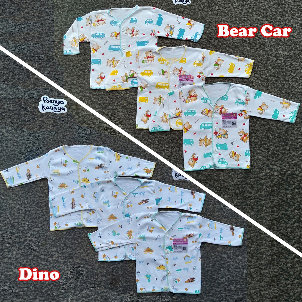 SNB06 Baju Bayi Panjang Newborn ELVIRA SNI-3