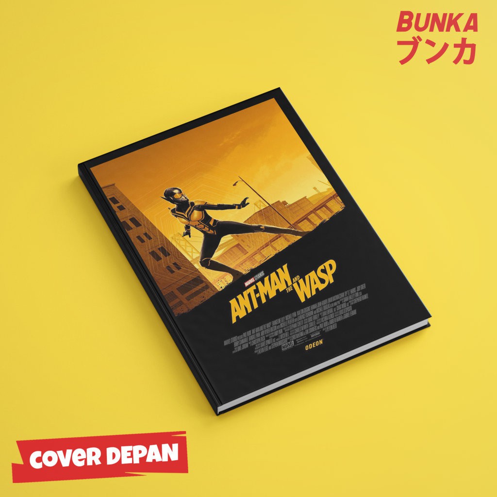

Notebook Marvel Antman and the Wasp Hardcover A5 Buku Tulis Catatan Note Agenda Planner Jurnal