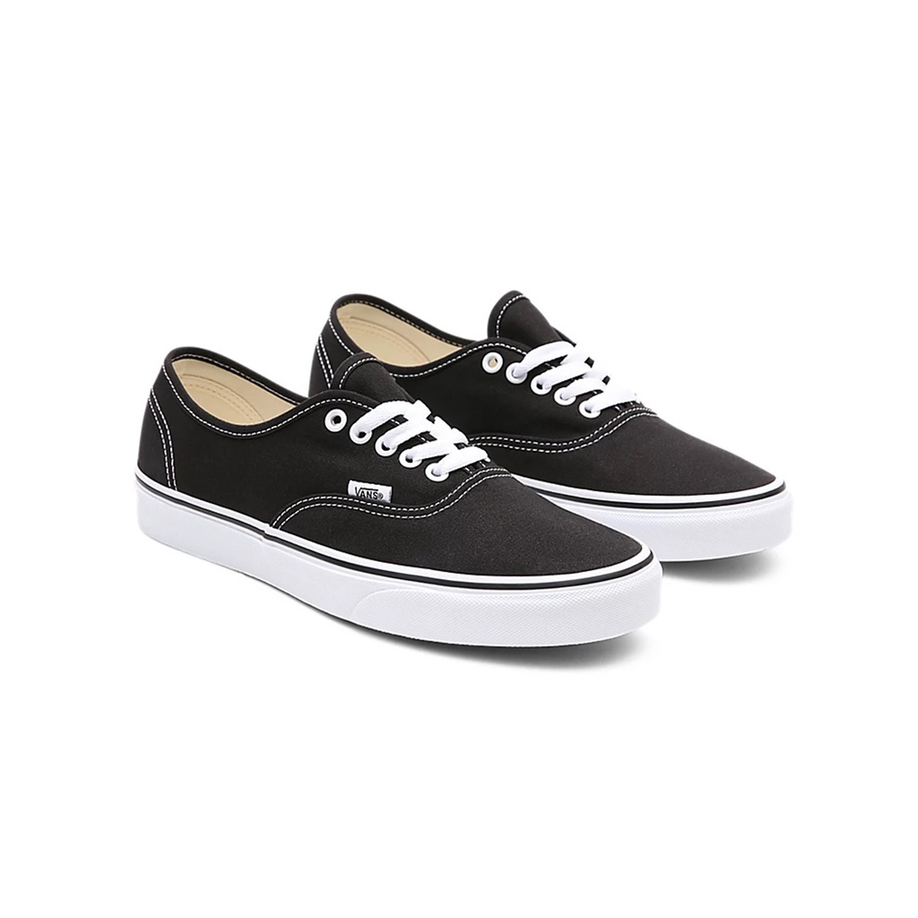 SEPATU VANS OFF THE WALL | AUTHENTIC BLACK WHITE