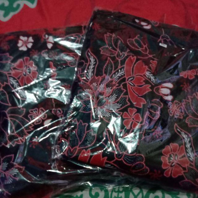 Batik Couple Keluarga Sania Ruffle Ori Ndoro Jowi Dnt Sakura