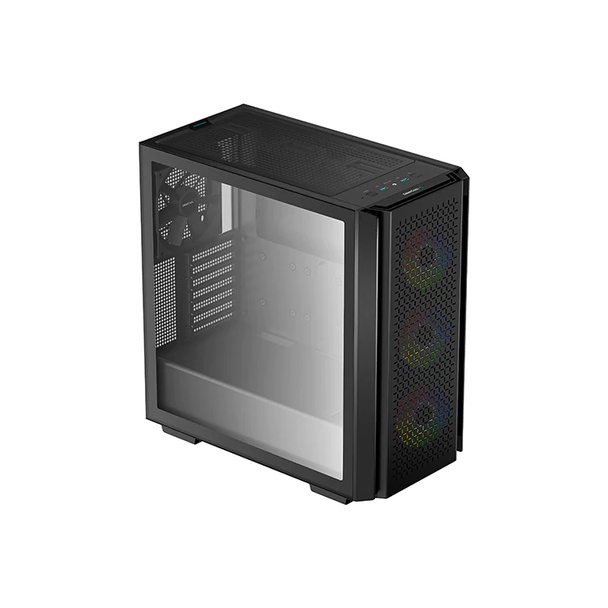 Gaming Case DEEPCOOL CG560 - Free 4 Fan Mid Tower Casing PC Komputer