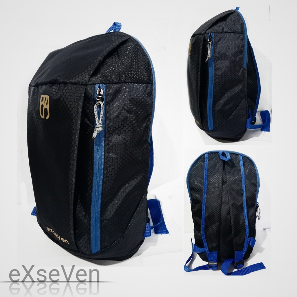 TAS GENDONG PRIA 007 WATERPROOF 10LITER TAS PUNGGUNG RANSEL EXSEVEN TAS OLAHRAGA TAS SEPATU