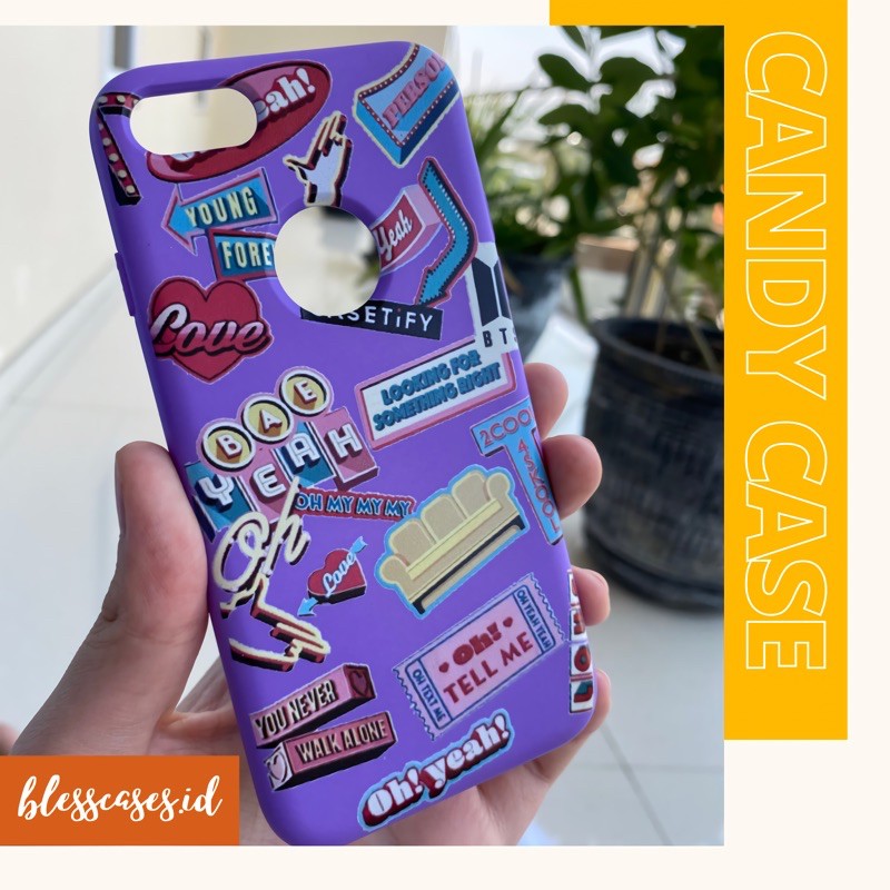Custom Candy Case TEBAL (PRINT UV)