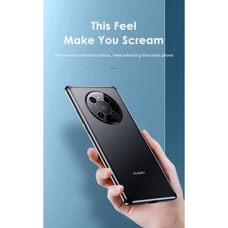 Casing Soft Case Silikon Plating Tipis Untuk Huawei Mate 40 Pro Plus + RS Porsche Mate40Pro +