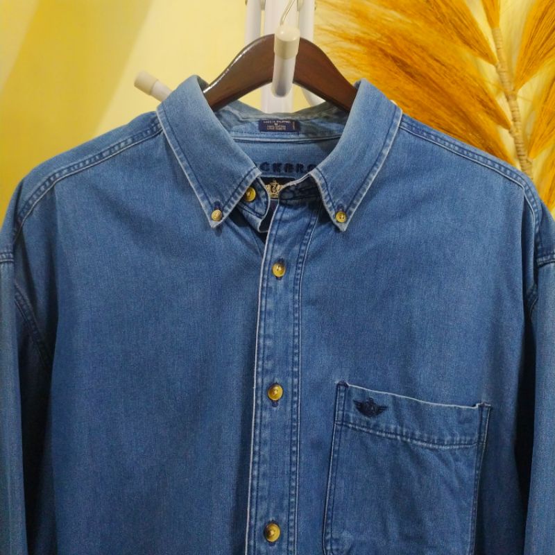 Dockers Khakiware Kemeja Jeans Denim XL