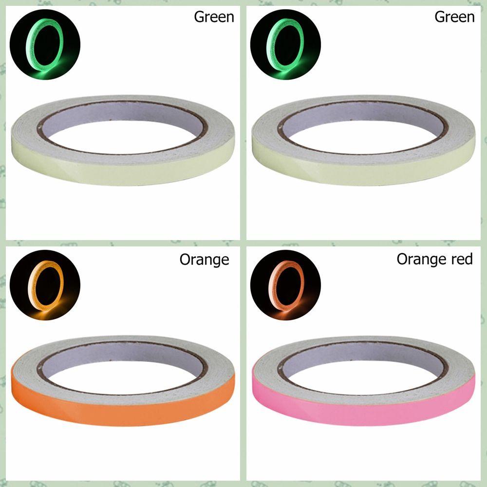 Populer 15mm * 3m Luminous Tape DIY Peringatan Keselamatan Perekat Diri