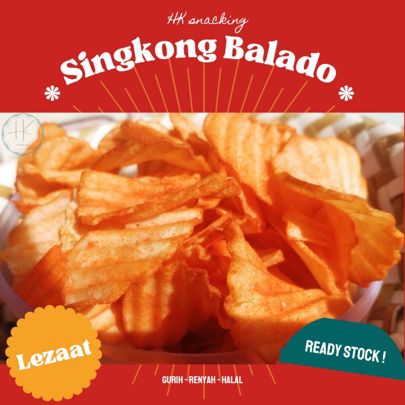 

KERIPIK SINGKONG BALADO