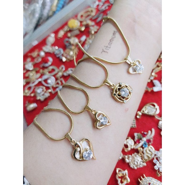 Terbaru Kalung Anti Karat Anti iritasi Titanium 45cm