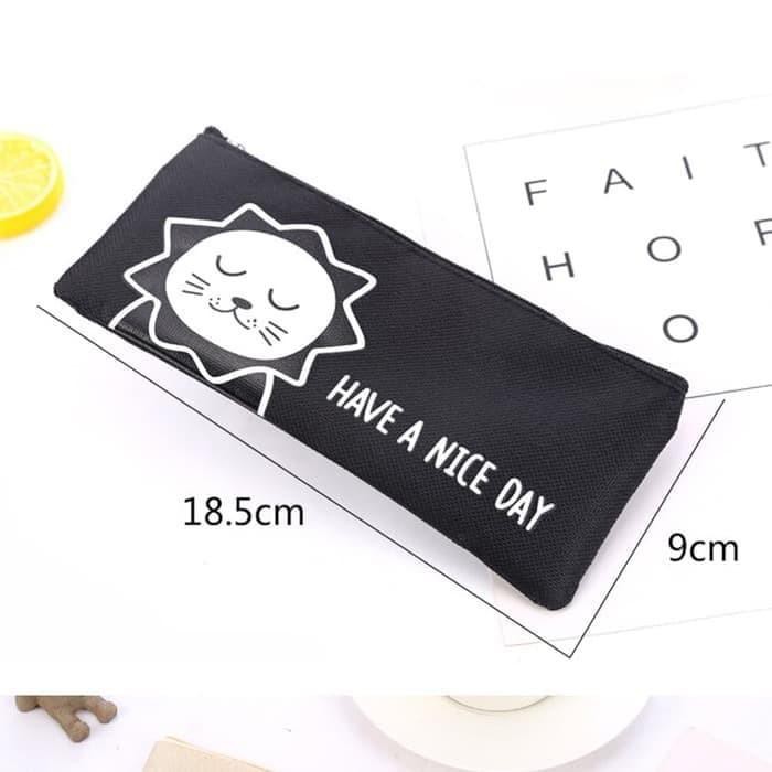 

Unik TP0060 Tempat Pensil Have A nice Day Pencil Case / Tempat Kosmetik - RABBIT Berkualitas