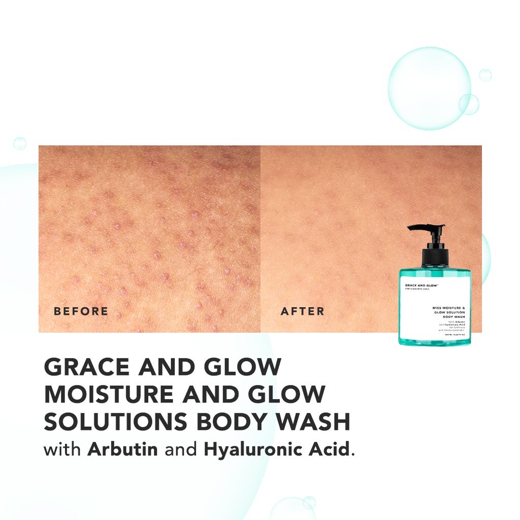 GRACE AND GLOW Miss Moisture and Glow Solution Body Wash 400ml