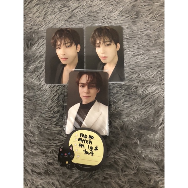 MINGYU WONWOO DK VERNON YOUR CHOICE PHOTOCARD